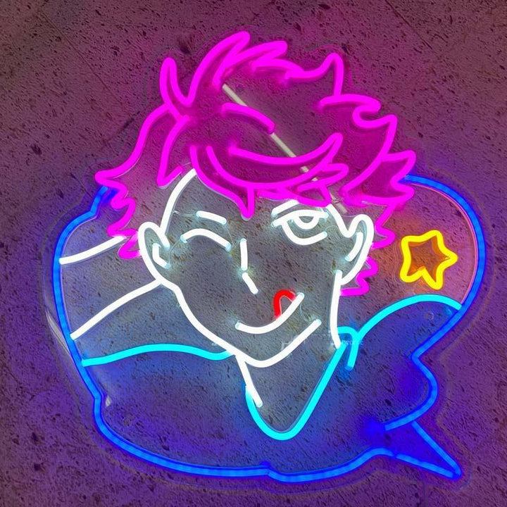 "Anime Oikawa Tooru" Enseigne Lumineuse en Néon