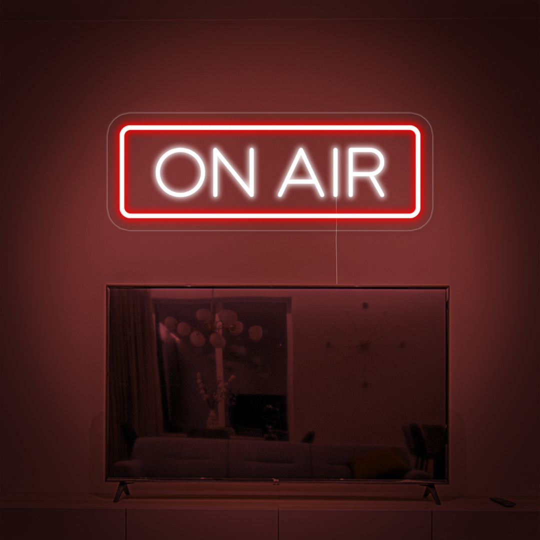 "ON AIR" NEON LETTERS