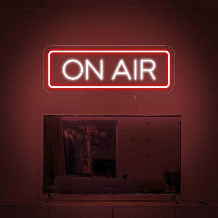"ON AIR" NEON LETTERS