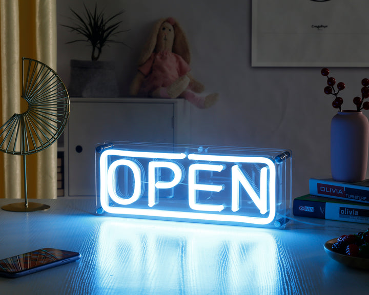 "Open" Enseigne Néon LED Pour Bureau