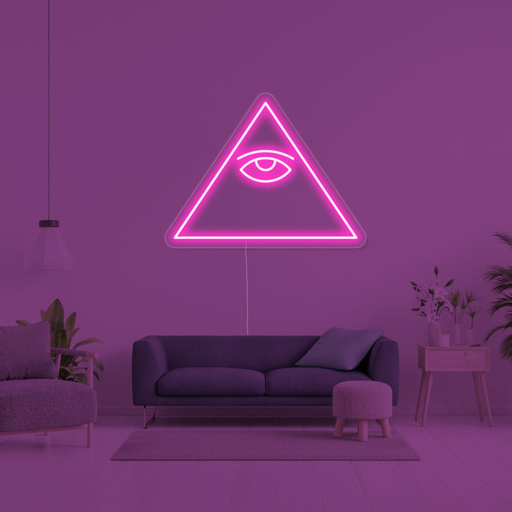 "Psychic Eye" Enseigne Lumineuse en Néon