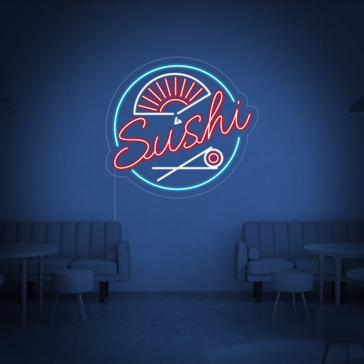 "Sushi" Enseigne Lumineuse en Néon