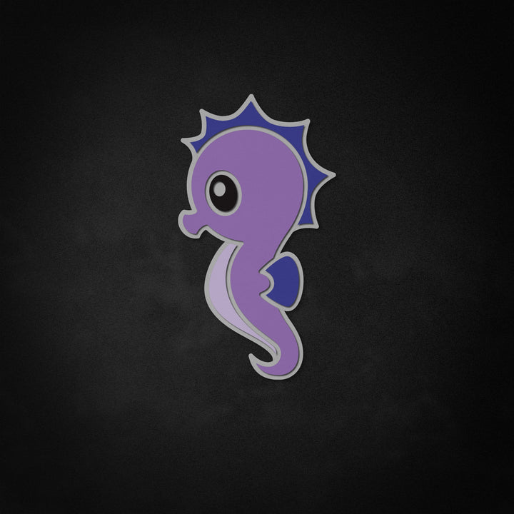 "Hippocampe Art" Neon Like