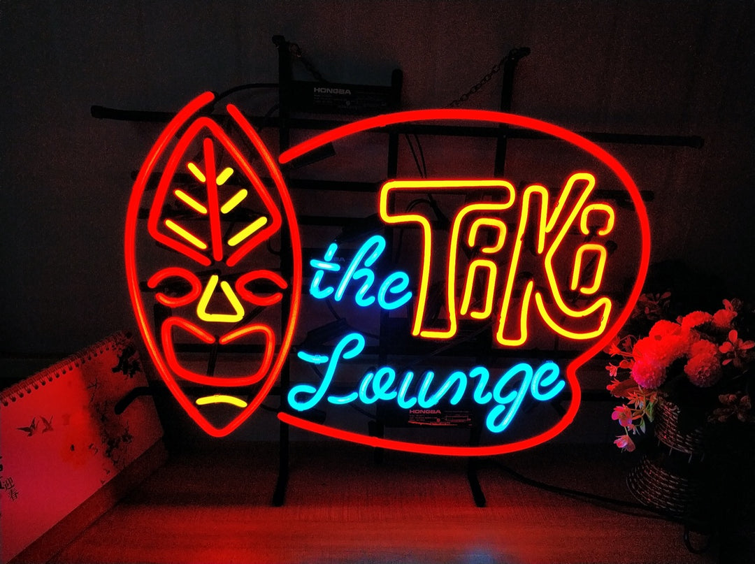 "The TIKI Lounge" Enseigne Lumineuse en Néon