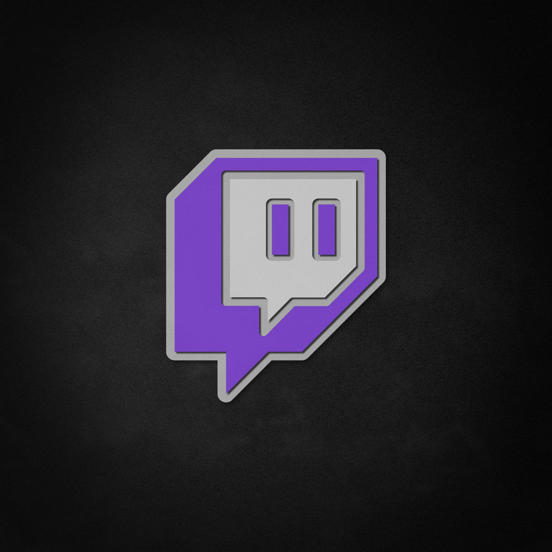 "Logo Twitch" Neon Like