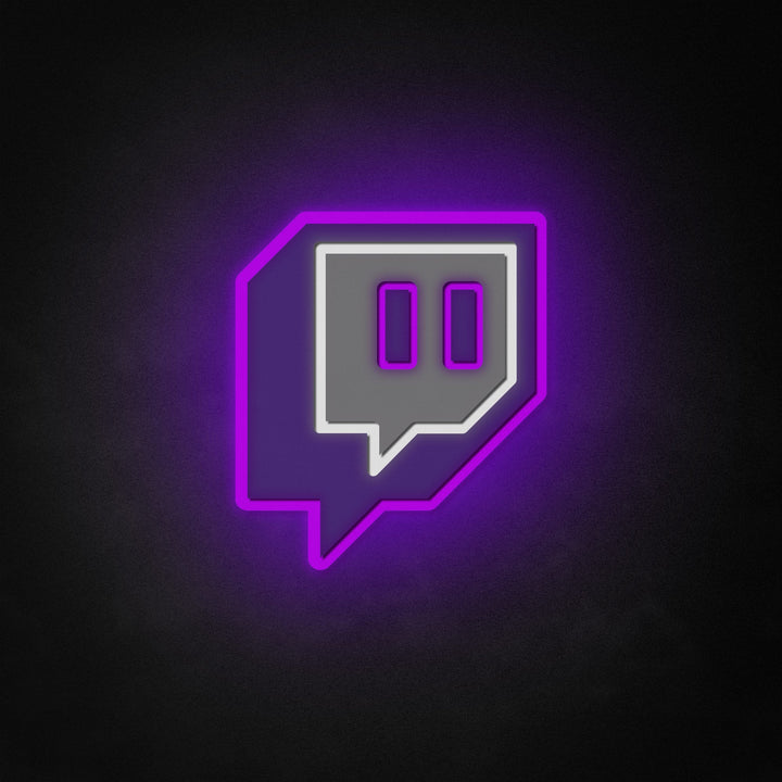 "Logo Twitch" Neon Like