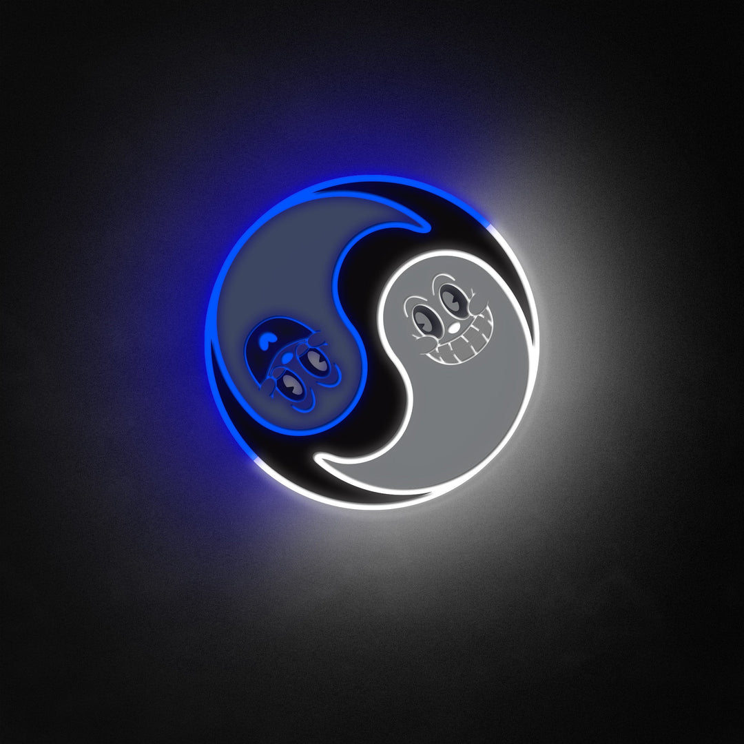 "Fantômes de yinyang" Neon Like