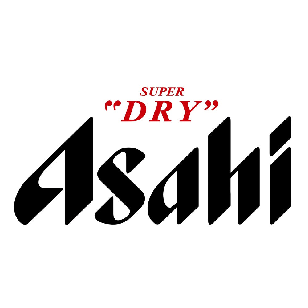 Référence du logo Asahi Super Dry pour un néon personnalisé