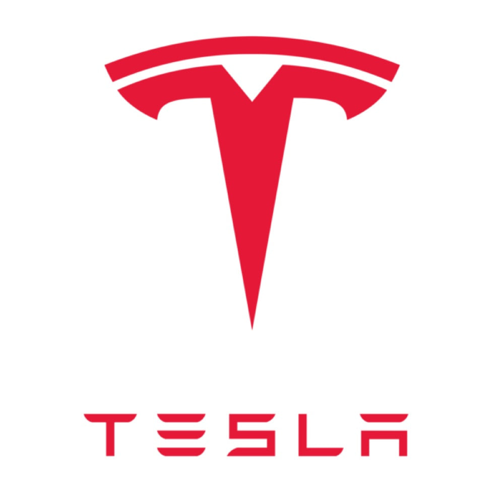 Référence du logo Tesla pour une enseigne au néon personnalisé
